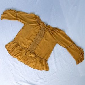 [HOLD] Mustard Yellow Blouse
